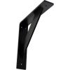 imageEkena Millwork BKTM02X20X20TRSS 2Inch W x 20Inch D x 20Inch H Traditional Bracket Stainless SteelPowder Coated Black