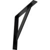 imageEkena Millwork BKTM02X20X20TRSS 2Inch W x 20Inch D x 20Inch H Traditional Bracket Stainless SteelPowder Coated Black
