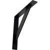 imageEkena Millwork BKTM02X20X20TRSS 2Inch W x 20Inch D x 20Inch H Traditional Bracket Stainless SteelPowder Coated Black