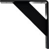 imageEkena Millwork BKTM02X20X20TRSS 2Inch W x 20Inch D x 20Inch H Traditional Bracket Stainless SteelPowder Coated Black