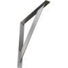 imageEkena Millwork BKTM02X20X20TRSS 2Inch W x 20Inch D x 20Inch H Traditional Bracket Stainless SteelStainless Steel