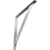 imageEkena Millwork BKTM02X20X20TRSS 2Inch W x 20Inch D x 20Inch H Traditional Bracket Stainless SteelUnfinished Steel