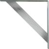 imageEkena Millwork BKTM02X20X20TRSS 2Inch W x 20Inch D x 20Inch H Traditional Bracket Stainless SteelUnfinished Steel