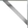 imageEkena Millwork BKTM02X20X20TRSS 2Inch W x 20Inch D x 20Inch H Traditional Bracket Stainless SteelUnfinished Steel