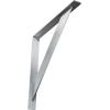 imageEkena Millwork BKTM02X20X20TRSS 2Inch W x 20Inch D x 20Inch H Traditional Bracket Stainless SteelUnfinished Steel