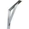 imageEkena Millwork BKTM02X20X20TRSS 2Inch W x 20Inch D x 20Inch H Traditional Bracket Stainless SteelUnfinished Steel