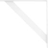 imageEkena Millwork BKTM02X20X20TRSS 2Inch W x 20Inch D x 20Inch H Traditional Bracket Stainless SteelWhite Primer Paintable