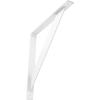 imageEkena Millwork BKTM02X20X20TRSS 2Inch W x 20Inch D x 20Inch H Traditional Bracket Stainless SteelWhite Primer Paintable