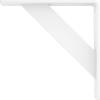 imageEkena Millwork BKTM02X20X20TRSS 2Inch W x 20Inch D x 20Inch H Traditional Bracket Stainless SteelWhite Primer Paintable