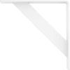 imageEkena Millwork BKTM02X20X20TRSS 2Inch W x 20Inch D x 20Inch H Traditional Bracket Stainless SteelWhite Primer Paintable