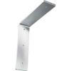 image2W x 8D x 8H Hamilton Steel Bracket Hammered GoldUnfinished Steel