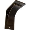image3W x 6D x 6H Morris Steel Bracket Stainless SteelAntiqued Brass