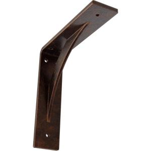 image2W x 14D x 14H Legacy Steel Bracket White PrimerAntiqued Copper
