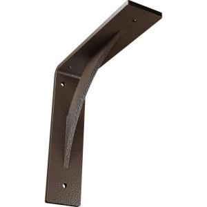 image2W x 14D x 14H Legacy Steel Bracket White PrimerHammered Brown