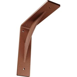 image2W x 14D x 14H Legacy Steel Bracket White PrimerHammered Copper