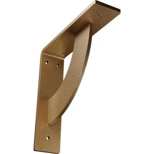 image2W x 20D x 20H Bulwark Steel Bracket Hammered WhiteHammered Gold
