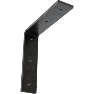 image2W x 8D x 8H Hamilton Steel Bracket Hammered GoldAntiqued Pewter