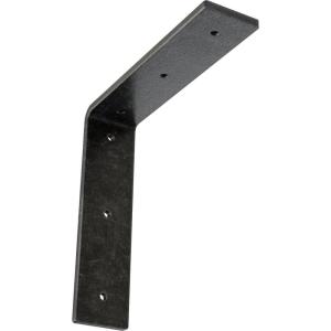 image2W x 8D x 8H Hamilton Steel Bracket Hammered GoldAntiqued Silver