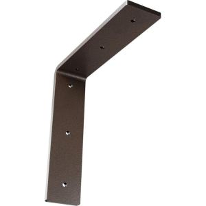 image2W x 8D x 8H Hamilton Steel Bracket Hammered GoldHammered Brown