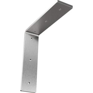 image2W x 8D x 8H Hamilton Steel Bracket Hammered GoldStainless Steel