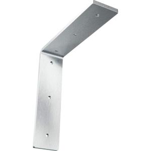 image2W x 8D x 8H Hamilton Steel Bracket Hammered GoldUnfinished Steel
