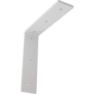 image2W x 8D x 8H Hamilton Steel Bracket Hammered GoldWhite Primer Paintable