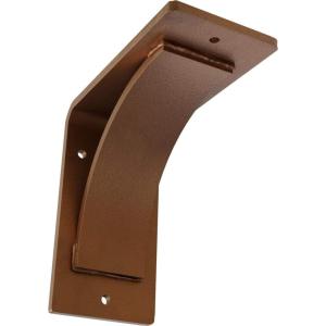 image3W x 6D x 6H Morris Steel Bracket Stainless SteelHammered Copper