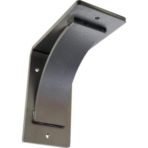 image3W x 6D x 6H Morris Steel Bracket Stainless SteelHammered Silver