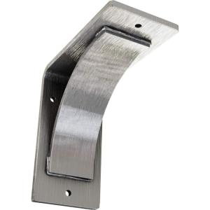 image3W x 6D x 6H Morris Steel Bracket Stainless SteelUnfinished Steel