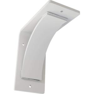 image3W x 6D x 6H Morris Steel Bracket Stainless SteelWhite Primer Paintable