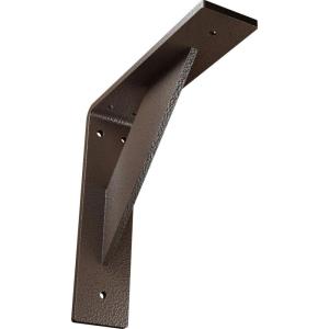 imageEkena Millwork BKTM02X20X20TRSS 2Inch W x 20Inch D x 20Inch H Traditional Bracket Stainless SteelHammered Brown