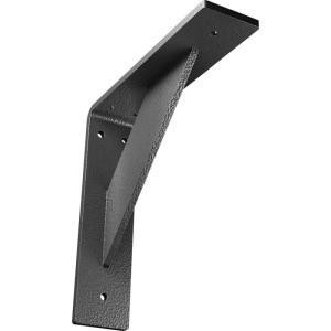 imageEkena Millwork BKTM02X20X20TRSS 2Inch W x 20Inch D x 20Inch H Traditional Bracket Stainless SteelHammered Silver