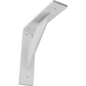 imageEkena Millwork BKTM02X20X20TRSS 2Inch W x 20Inch D x 20Inch H Traditional Bracket Stainless SteelHammered White