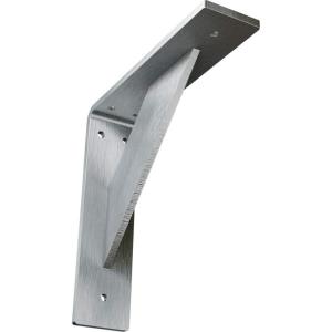 imageEkena Millwork BKTM02X20X20TRSS 2Inch W x 20Inch D x 20Inch H Traditional Bracket Stainless SteelUnfinished Steel