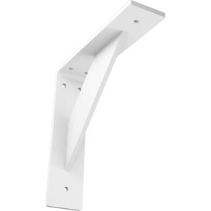 imageEkena Millwork BKTM02X20X20TRSS 2Inch W x 20Inch D x 20Inch H Traditional Bracket Stainless SteelWhite Primer Paintable