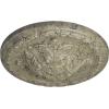 image11 38OD x 2P Acanthus Ceiling MedallionHandPainted Castle Stone Crackle