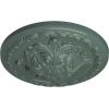 image11 38OD x 2P Acanthus Ceiling MedallionHandPainted Cloud Burst