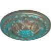 image11 38OD x 2P Acanthus Ceiling MedallionHandPainted Copper Green Patina