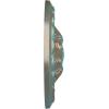 image11 38OD x 2P Acanthus Ceiling MedallionHandPainted Copper Green Patina
