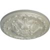 image11 38OD x 2P Acanthus Ceiling MedallionHandPainted Flash Copper