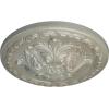 image11 38OD x 2P Acanthus Ceiling MedallionHandPainted Flash Gold
