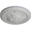 image11 38OD x 2P Acanthus Ceiling MedallionHandPainted Frost