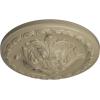 image11 38OD x 2P Acanthus Ceiling MedallionHandPainted Gobi Desert