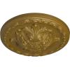 image11 38OD x 2P Acanthus Ceiling MedallionHandPainted Gold