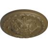 image11 38OD x 2P Acanthus Ceiling MedallionHandPainted Mississippi Mud