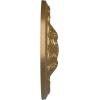 image11 38OD x 2P Acanthus Ceiling MedallionHandPainted Pale Gold