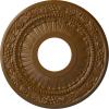 image12 18OD x 3 58ID x 78P Nadia Ceiling Medallion Fits Canopies up to 4 78Brass Metallic Series