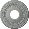 image12 18OD x 3 58ID x 78P Nadia Ceiling Medallion Fits Canopies up to 4 78Brass Metallic Series