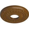 image12 18OD x 3 58ID x 78P Nadia Ceiling Medallion Fits Canopies up to 4 78Brass Metallic Series