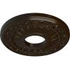image12 18OD x 3 58ID x 78P Nadia Ceiling Medallion Fits Canopies up to 4 78Bronze Metallic Series